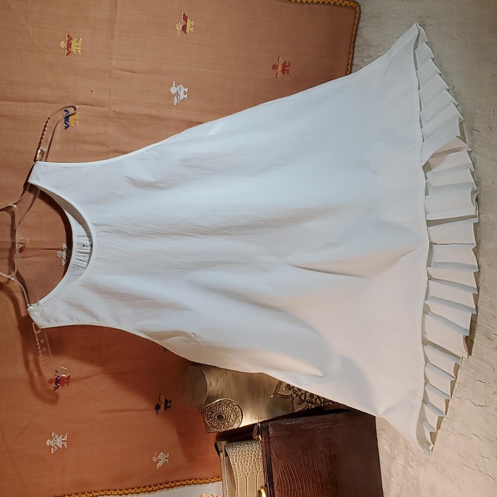 💥 Athleta White Tank Top Tunic